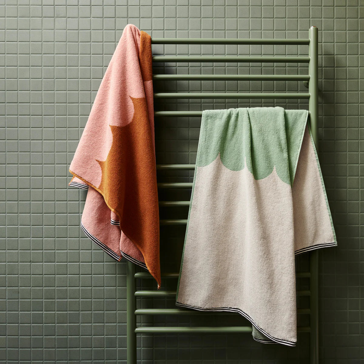 Minty Bath Towel