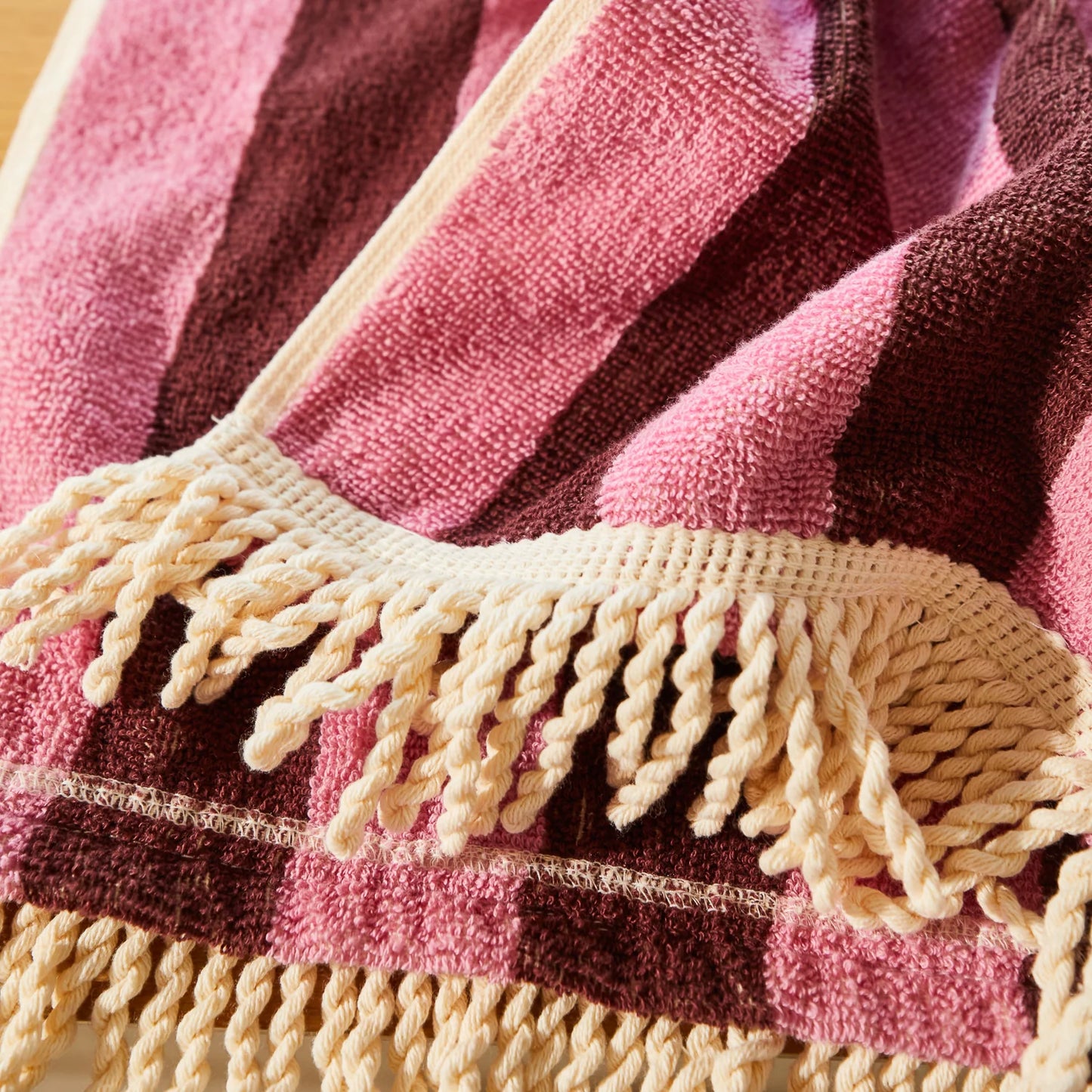 Jarita Hooded Towel - Rosewater