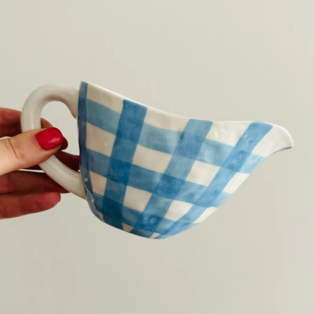 Cornflower Blue Gravy Jug