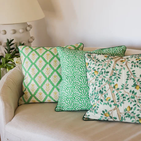 Floral Trellis Cushion Cover