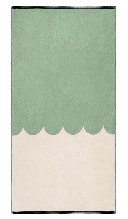 Minty Bath Towel