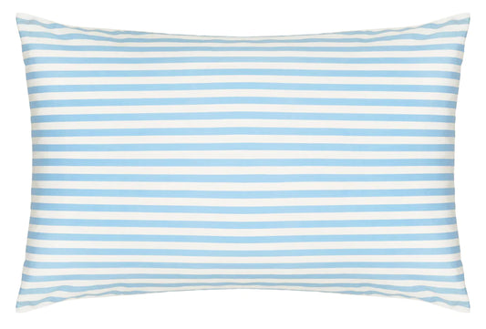 Blue Stripe Cotton Pillowcase