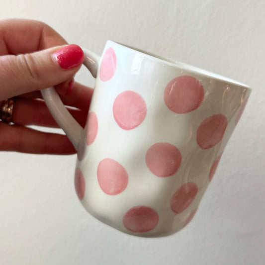 Pink Spot Mug