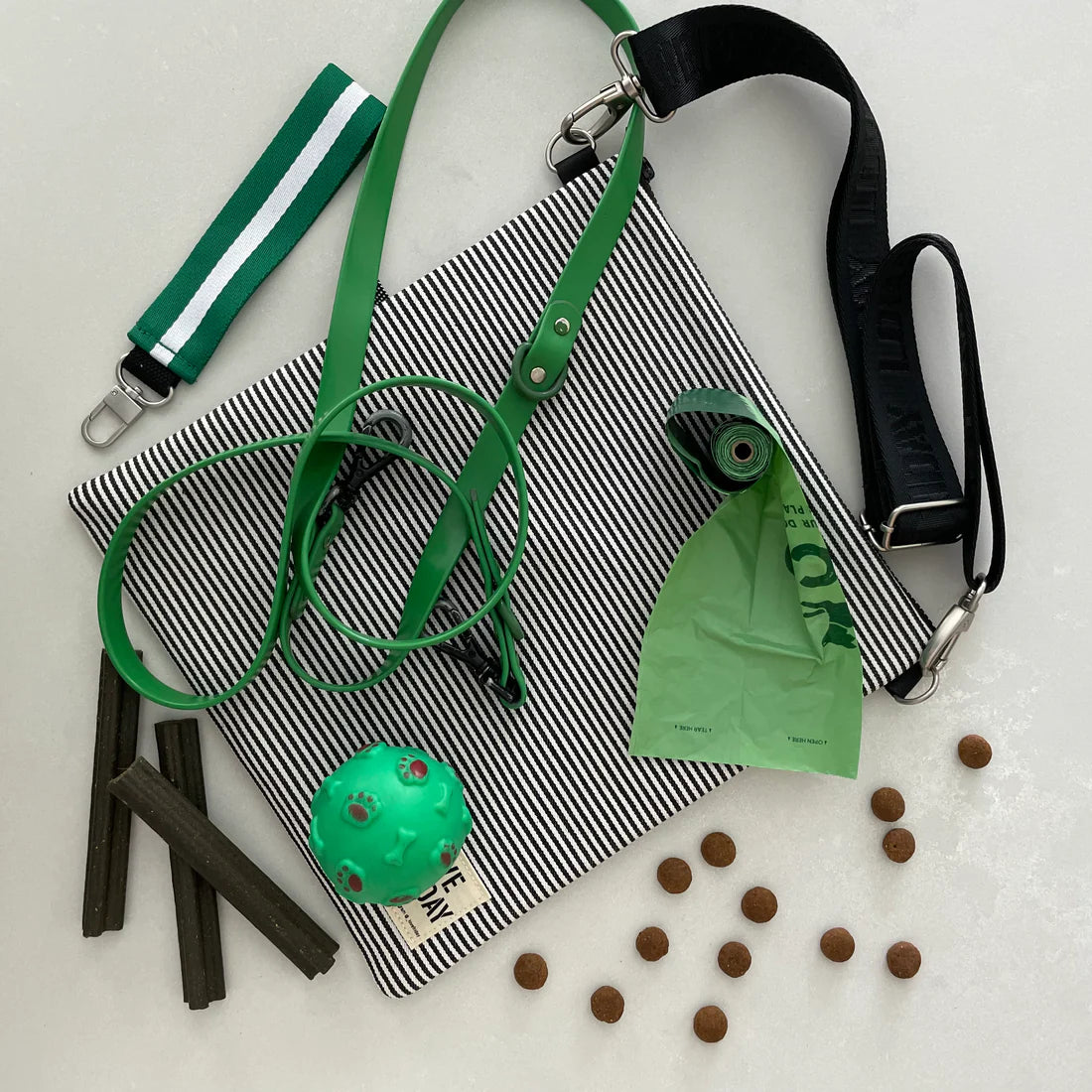 Brighton Cooler Bag Green Tassel