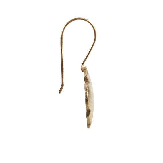 Moroccan Drop Earrings - Gold