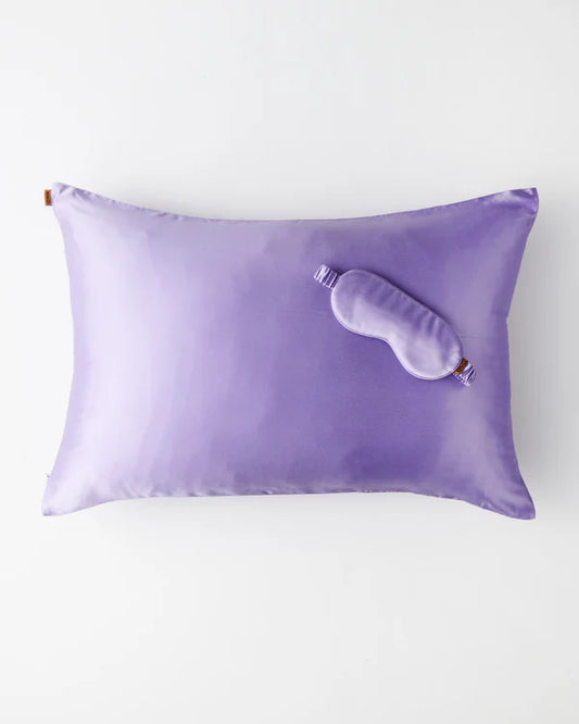 Lavender Silk Pillowcase