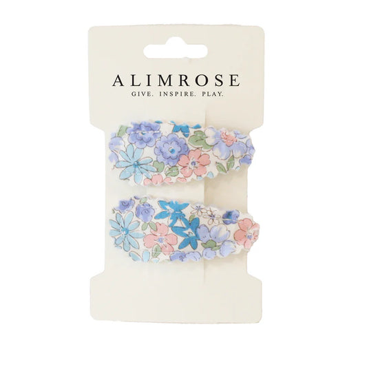 Hair Clip Set Liberty Blue