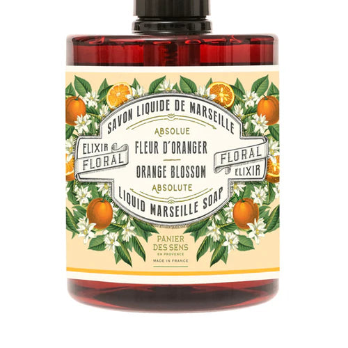 Orange Blossom Marseille Liquid Soap - Panier des Sens