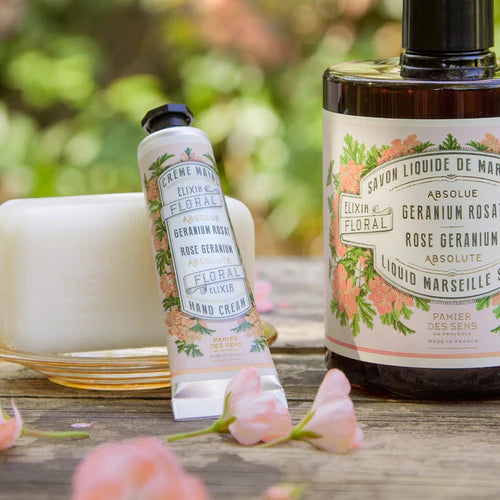 Rose Geranium Hand Cream 30ml - Panier des Sens