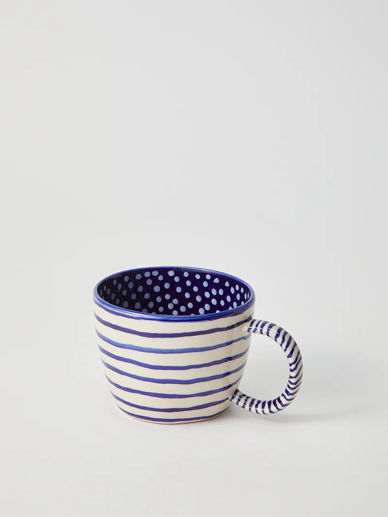 Chino Mug Navy Lines