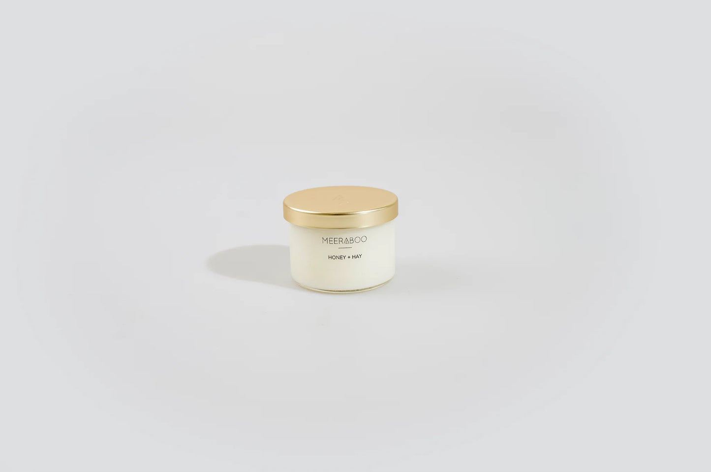 Honey and Hay Gold Lid Soy Candle