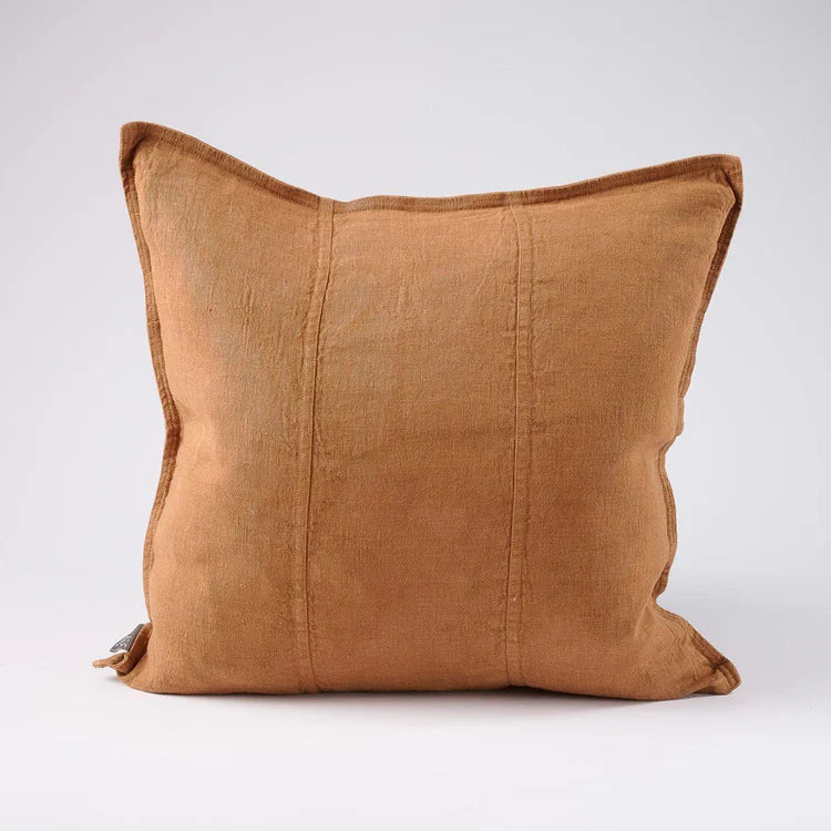 Nutmeg Luca Linen Cushion