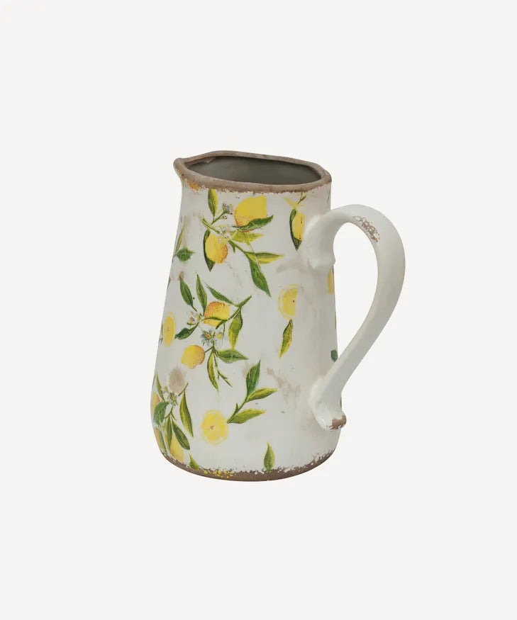 Botanical Lemon Jug Tall