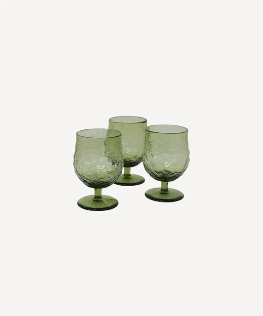 Serena Green Wine Goblet (2PC)