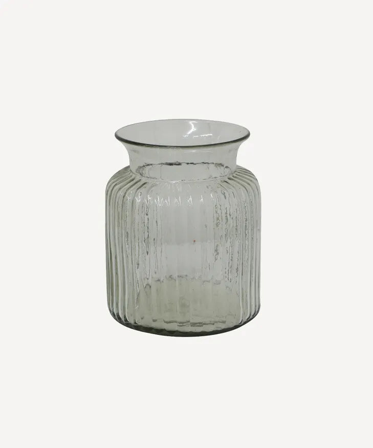 Classic Ribbed Vase Narrow