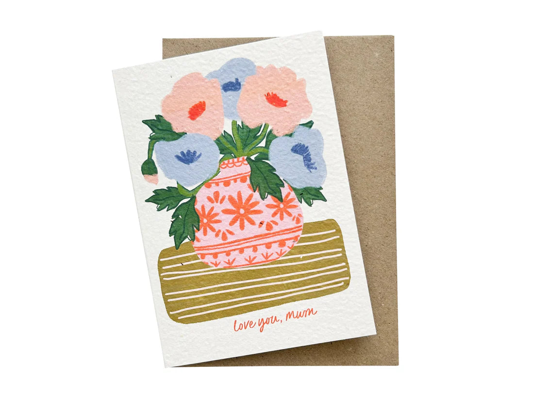 Love you, Mum Plantable Card