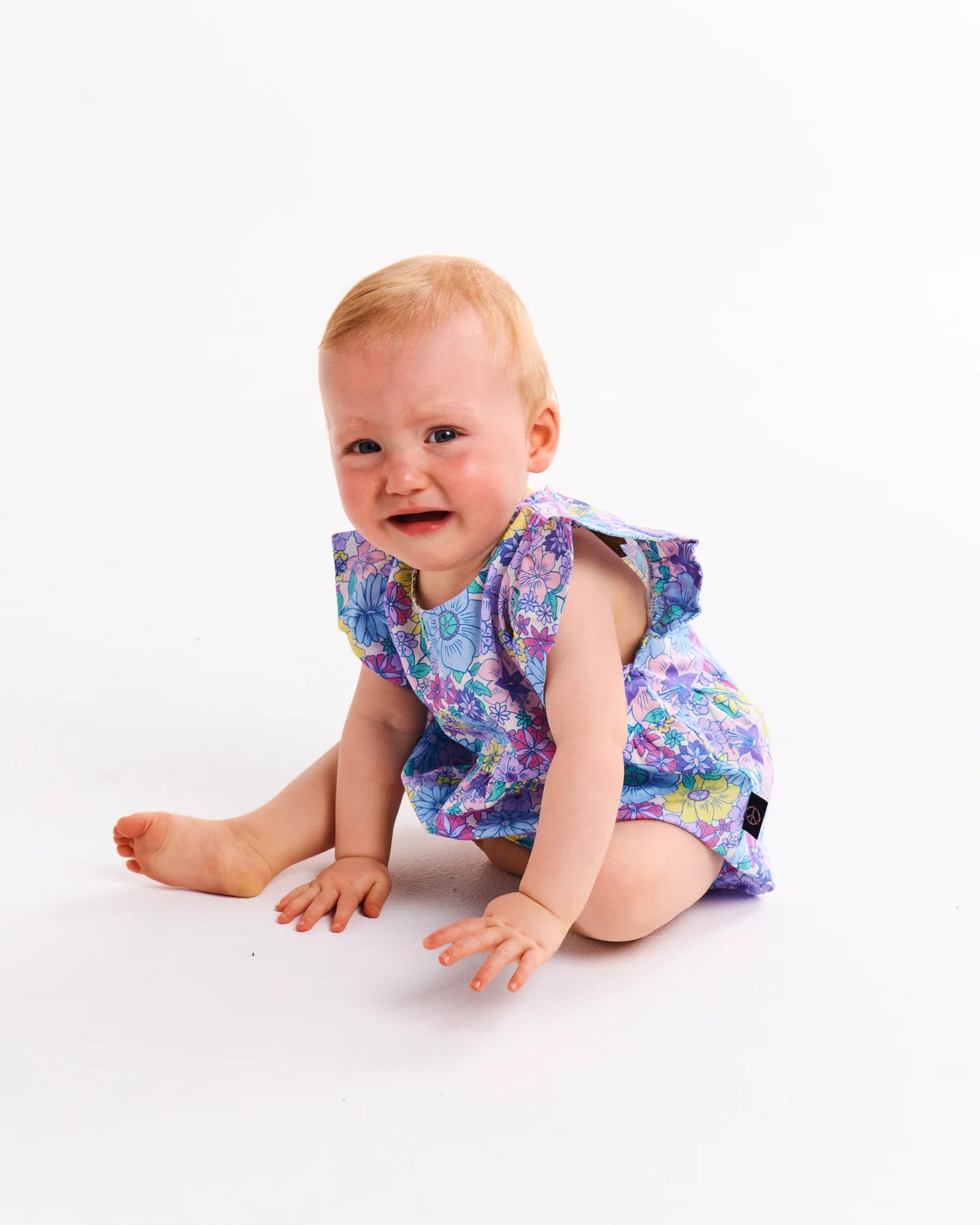 Bunch of Fun Organic Cotton Frill Playsuit