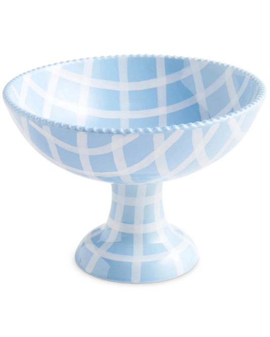 Blue Bird Tartan Fruit Bowl