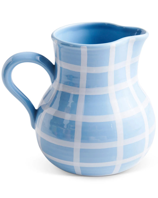 Blue Bird Tartan Water Jug