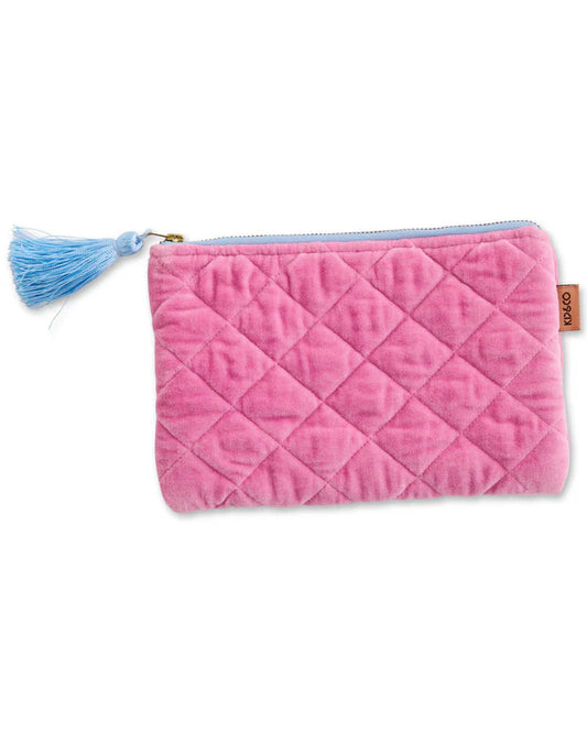 Candy Crush Velvet Cosmetic Bag