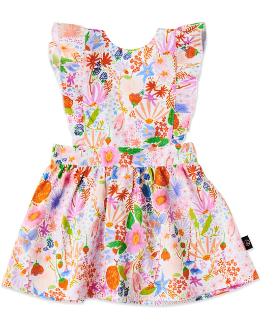 Meandering Meadow Organic Cotton Frill Party Dress