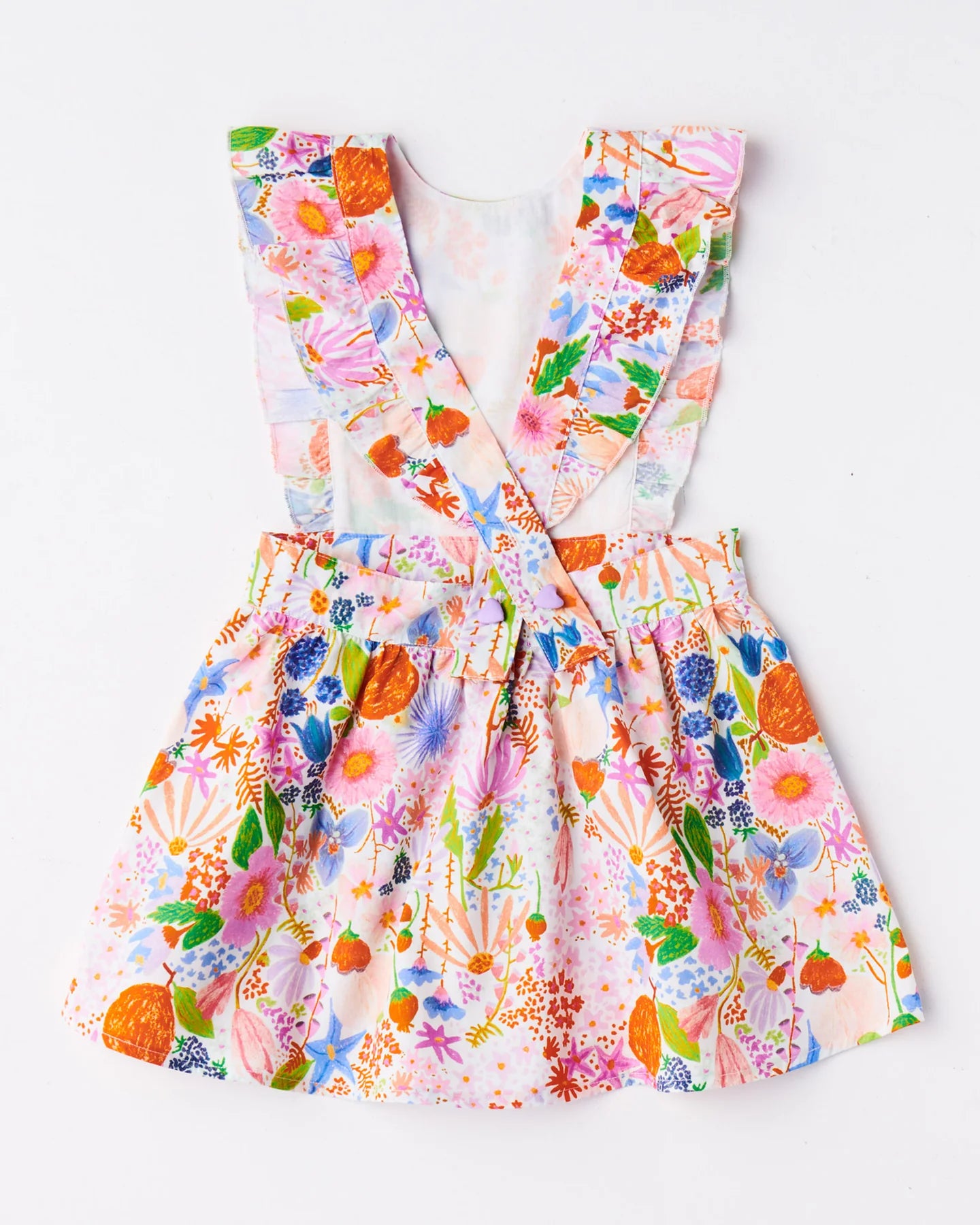 Meandering Meadow Organic Cotton Frill Party Dress