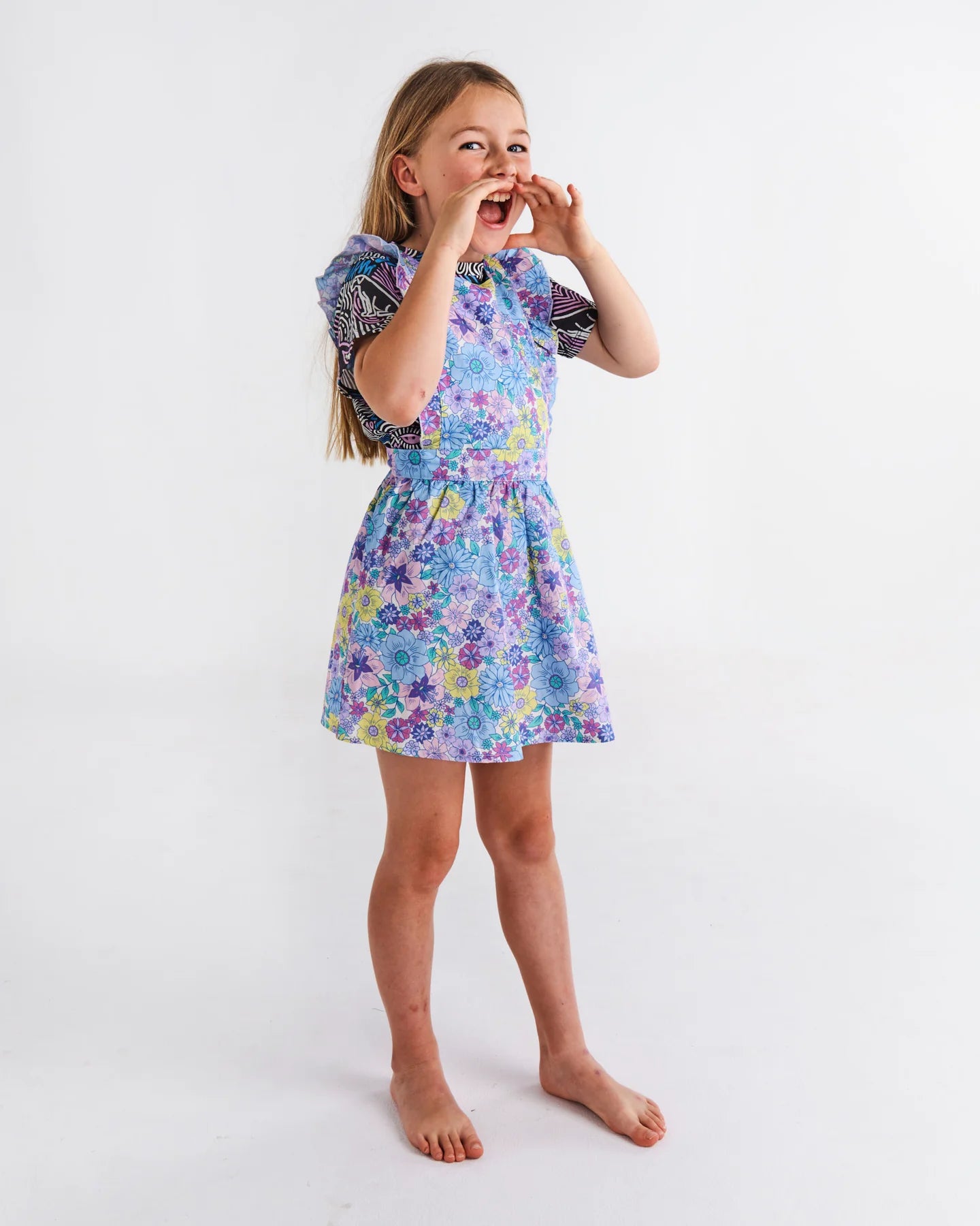 Bunch of Fun Organic Cotton Frill Party Dress