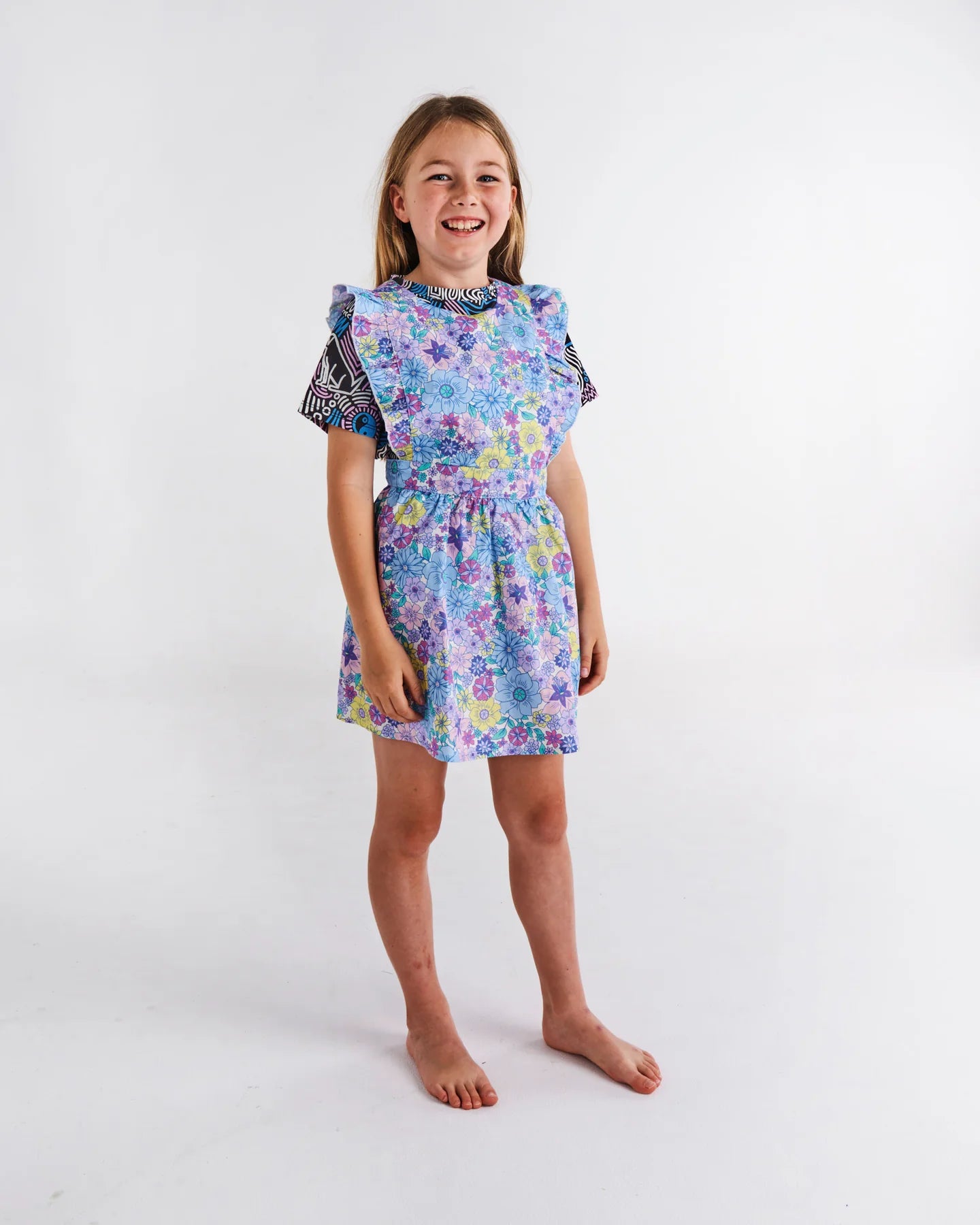 Bunch of Fun Organic Cotton Frill Party Dress