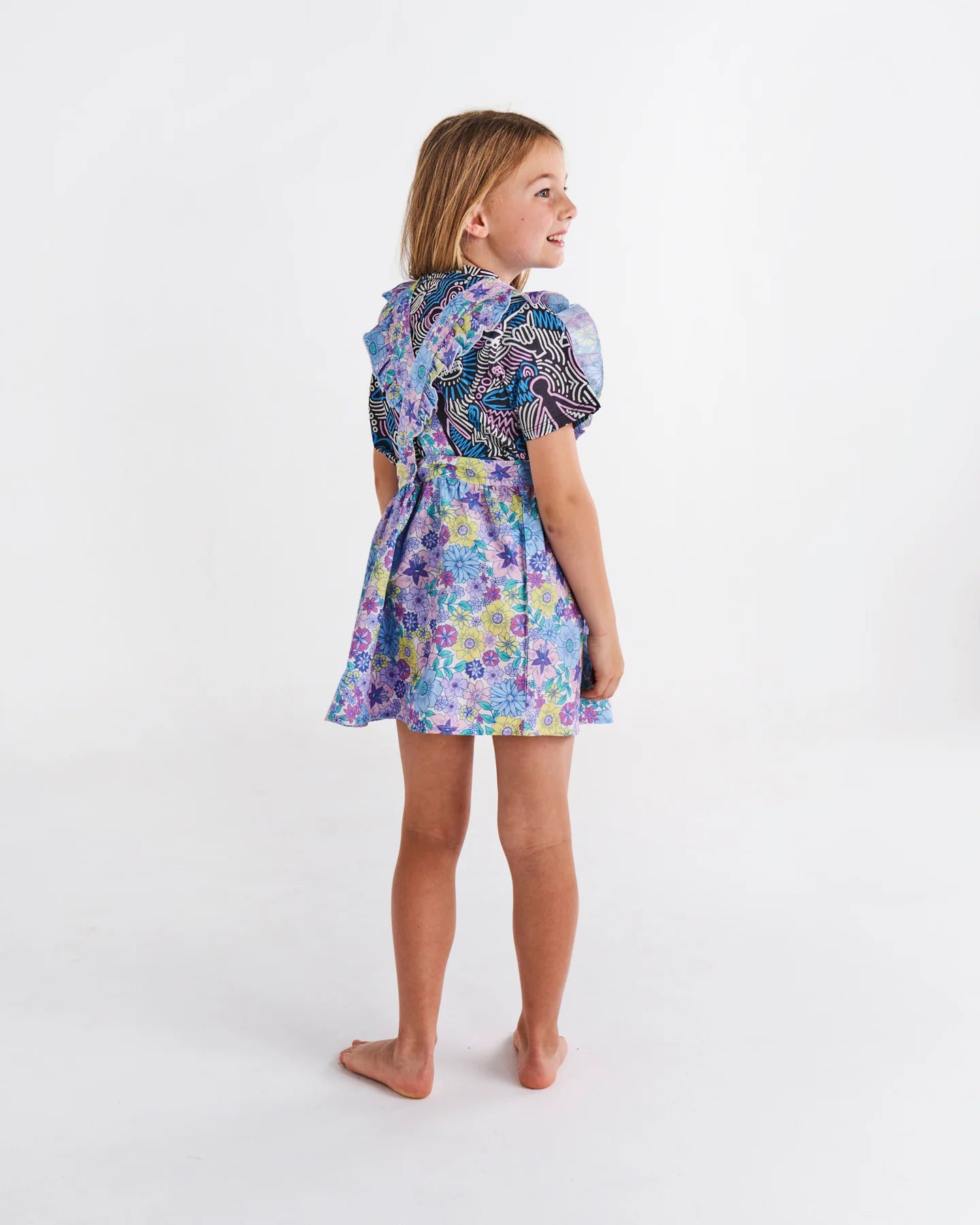 Bunch of Fun Organic Cotton Frill Party Dress