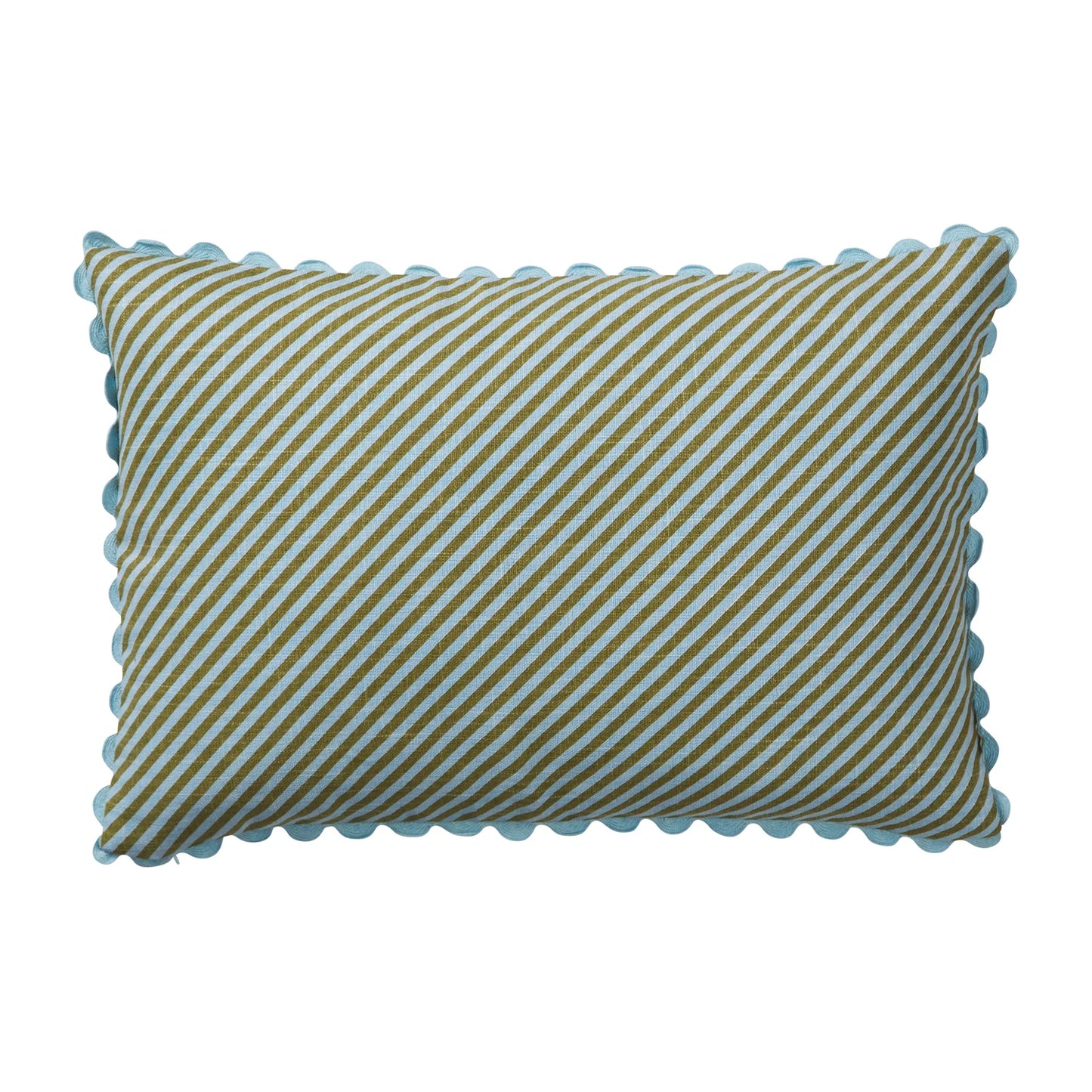 Bundi Stripe Cushion - Sky