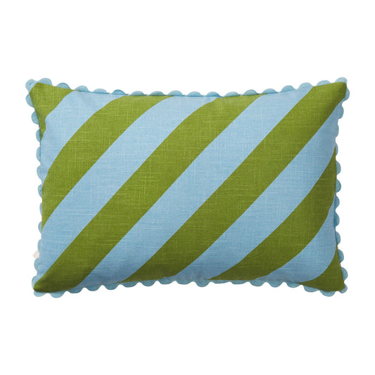 Bundi Stripe Cushion - Sky