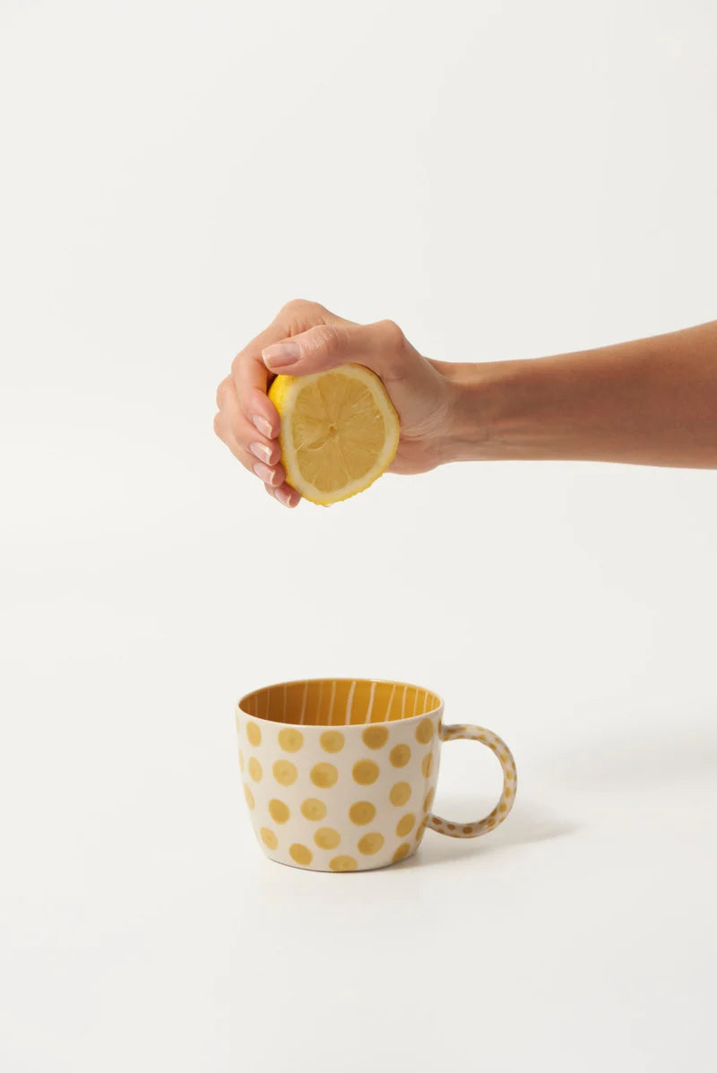 Chino Mug Mustard Dot