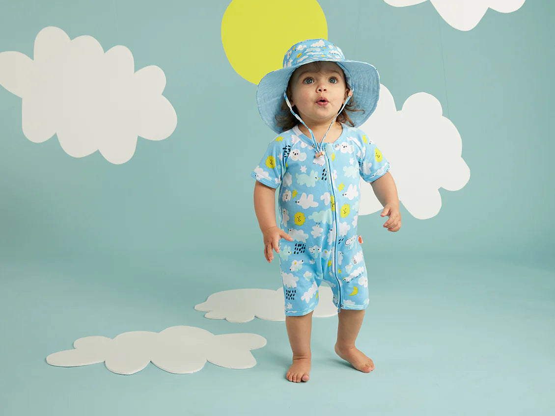 I Spy In The Sky Short Sleeve Romper