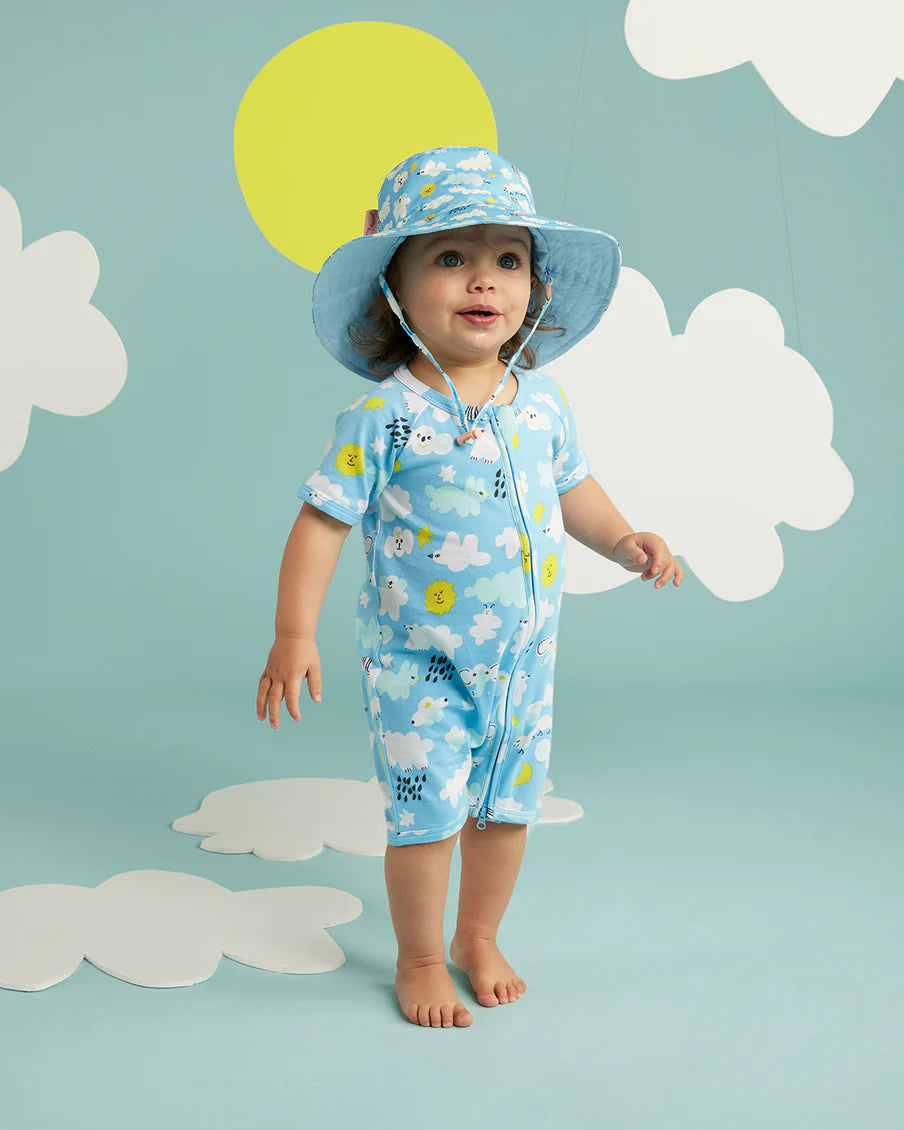 I Spy In The Sky Short Sleeve Romper