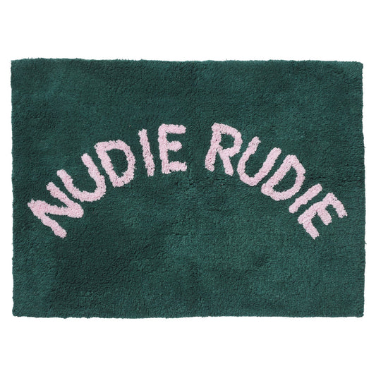 Tula Nudie Rudie Bath Mat - Peacock